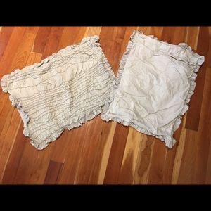 Pottery barn standard shams